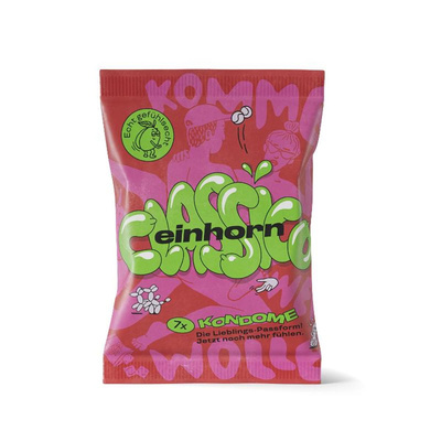 Produktfoto zu einhorn Kondome 7er classico
