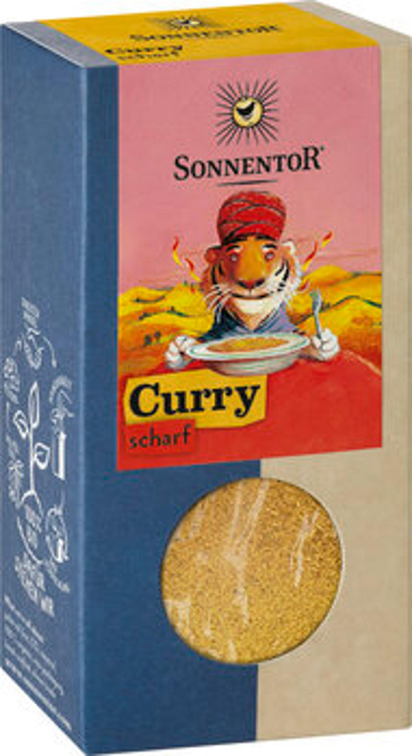 Produktfoto zu Curry scharf gemahlen bio 35g