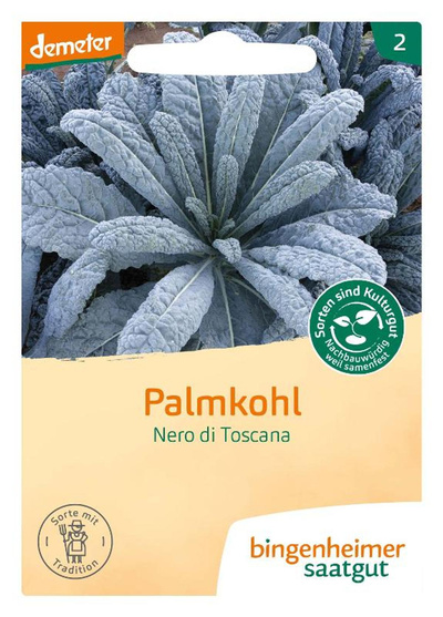 Produktfoto zu Saatgut Palmkohl_Schwarzkohl