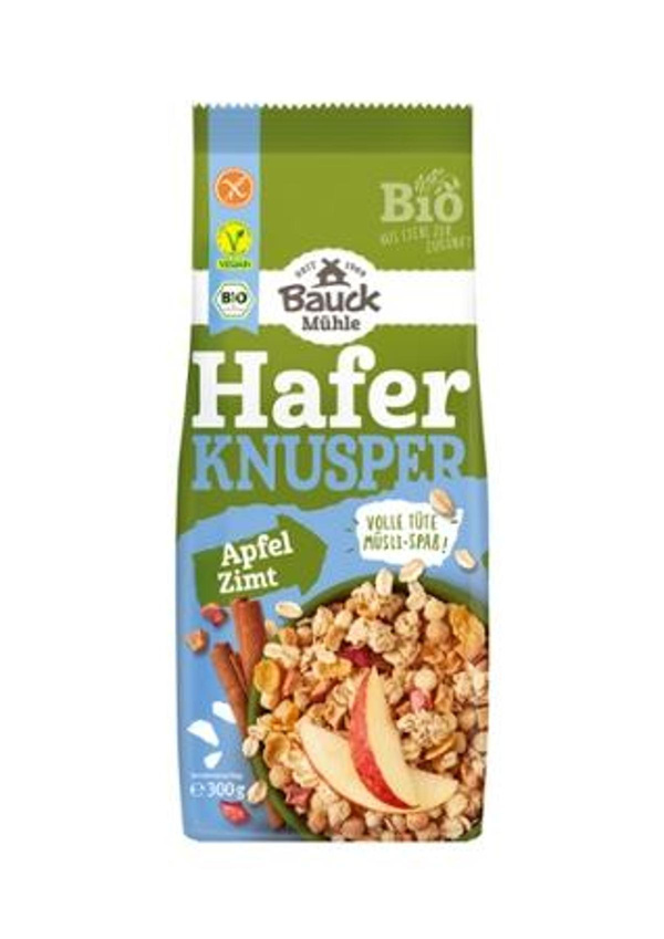 Produktfoto zu Hafer Knusper Müsli Apfel Zimt, glutenfrei
