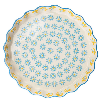 Produktfoto zu Quicheform Floral 22cm