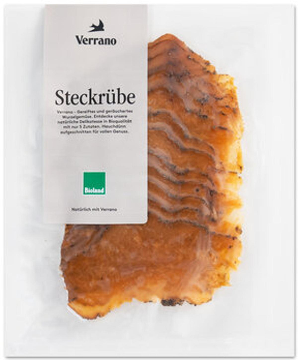 Produktfoto zu Steckrübe, gereift, geräuchert, geschnitten