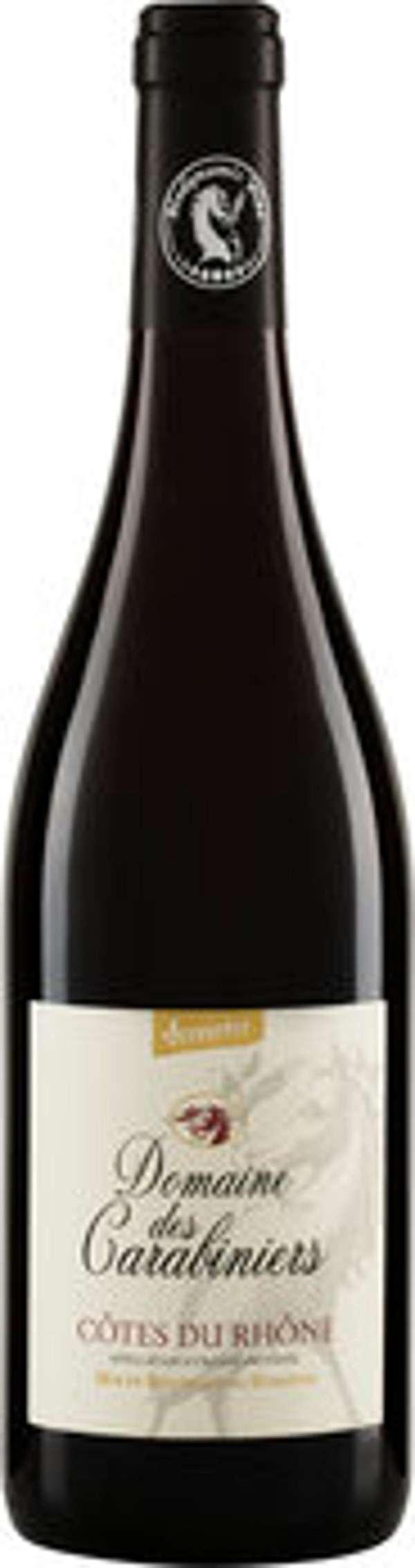 Produktfoto zu Côtes du Rhône Rouge AOP Carabiniers, Rotwein trocken 0,75l