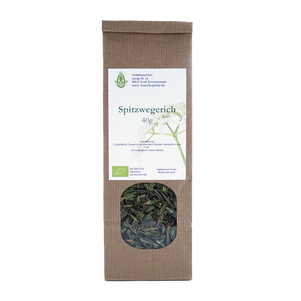 Produktfoto zu Spitzwegerich Tee lose 40g