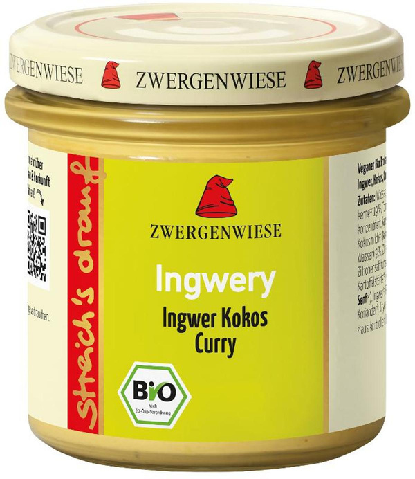 Produktfoto zu streichs drauf Ingwery 135g