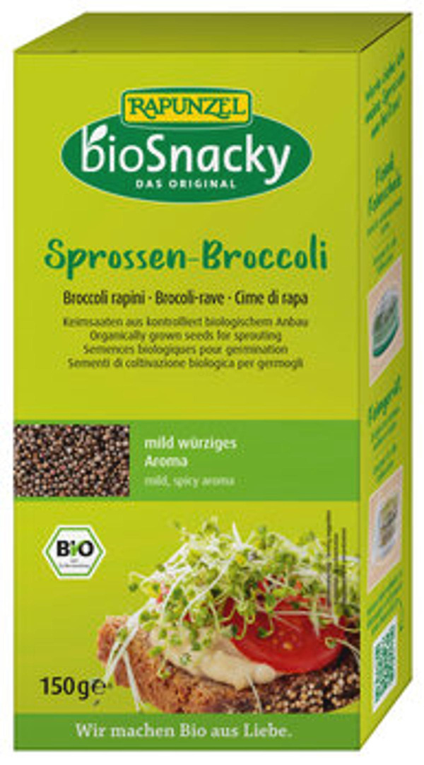 Produktfoto zu Keimsaat Sprossen-Broccoli bioSnacky 150g