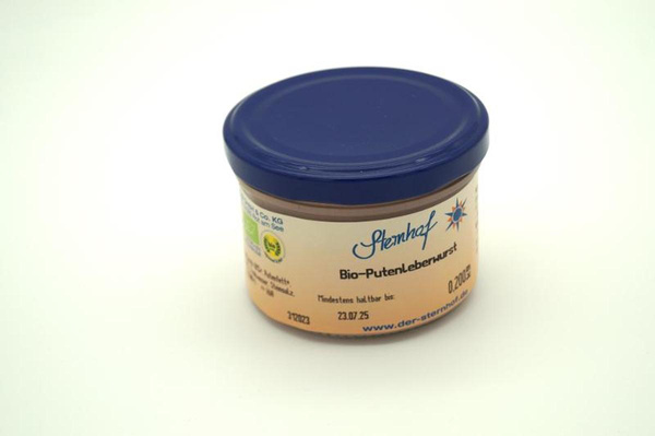 Produktfoto zu Putenleberwurst im Glas