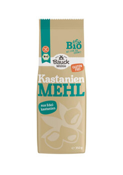 Produktfoto zu Kastanienmehl -glutenfrei- (Bauck) 350g