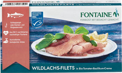 Produktfoto zu Wildlachsfilet Tom Basilikum