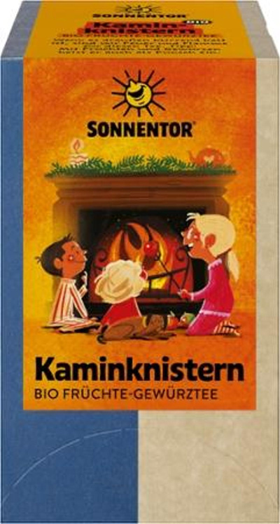 Produktfoto zu Kaminknistern Früchtetee im Teebeutel