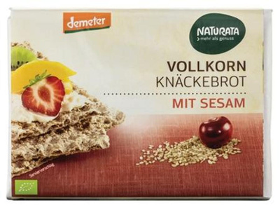 Produktfoto zu Sesam Vollkorn-Knäckebrot 250g