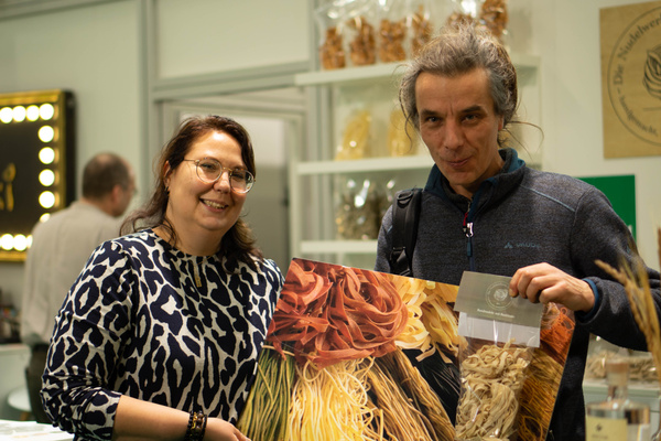 Felix vom Grünland mit Julia Wendenkampf von Magdeburger Nudelwerkstatt