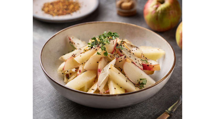 Rezeptbild für Kohlrabi-Apfel-Salat