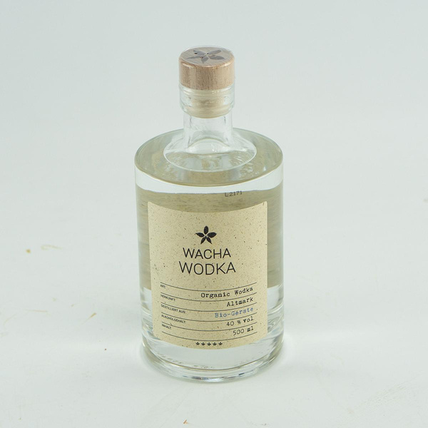 Produktfoto zu Wacha Wodka Gerste 0,5l