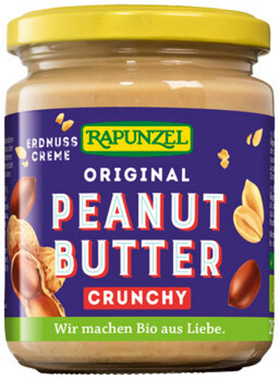 Produktfoto zu Peanutbutter Crunchy 250g