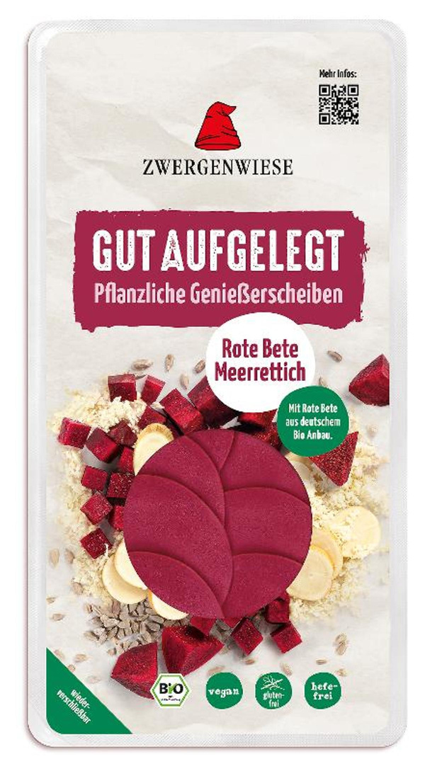 Produktfoto zu Gut Aufgelegt Veganer Aufschnitt, Rote Bete Meerrettich