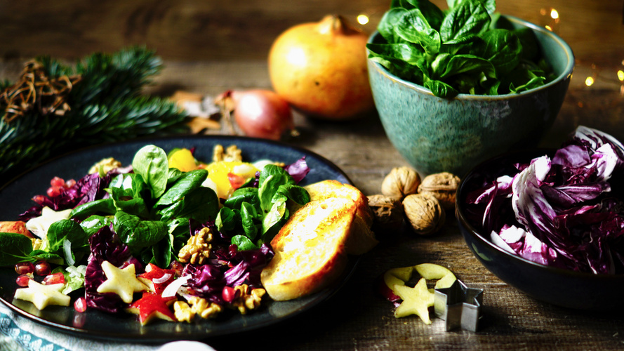 Rezeptbild für Adventssalat