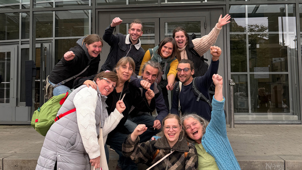 Das Grünland-Team auf der Bio-Nord in Hamburg