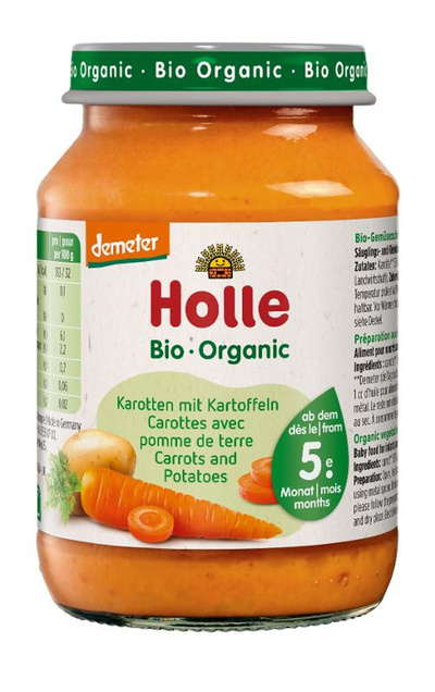 Produktfoto zu Karotten mit Kartoffeln (Holle) 190g