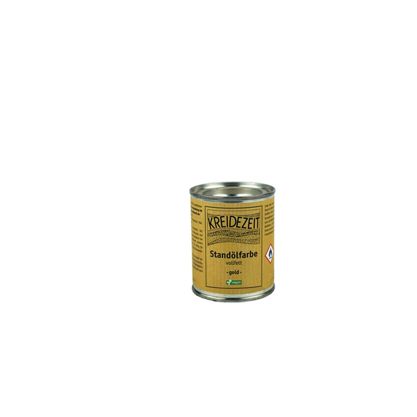 Produktfoto zu Standölfarbe vollfett 0,125l -gold-