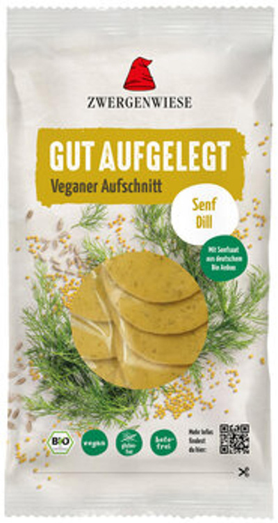 Produktfoto zu Gut Aufgelegt Veganer Aufschnitt, Senf Dill