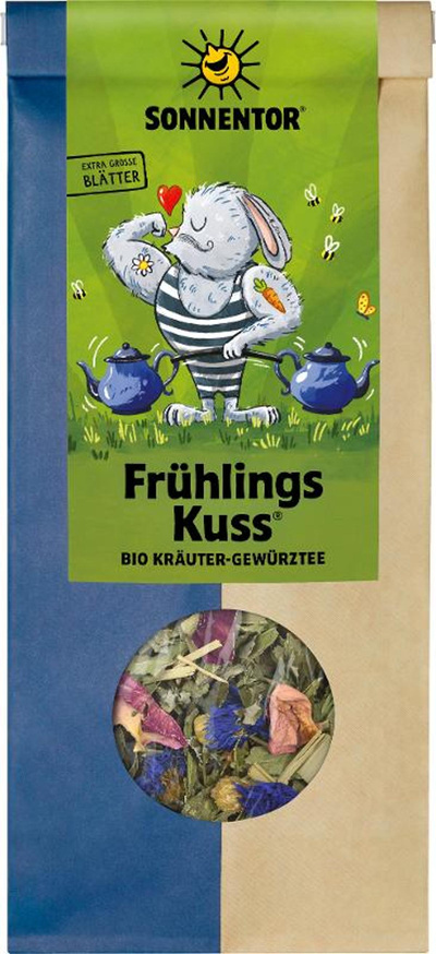 Produktfoto zu FrühlingsKuss Kräutertee lose 80g