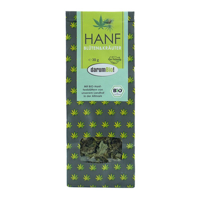 Produktfoto zu Hanfblüten Kräutertee