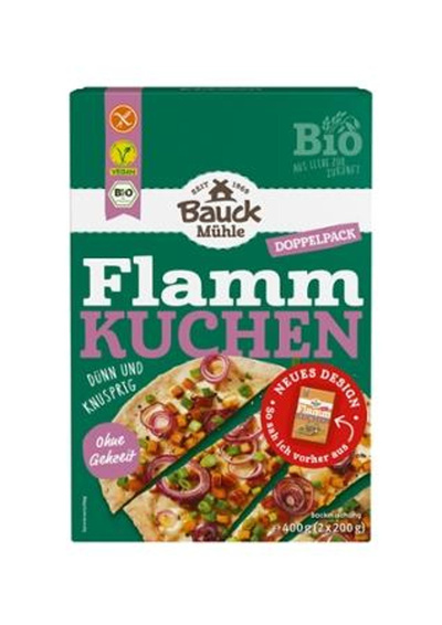 Produktfoto zu Flammkuchen-Teig, Backmischung (2x200g) glutenfrei