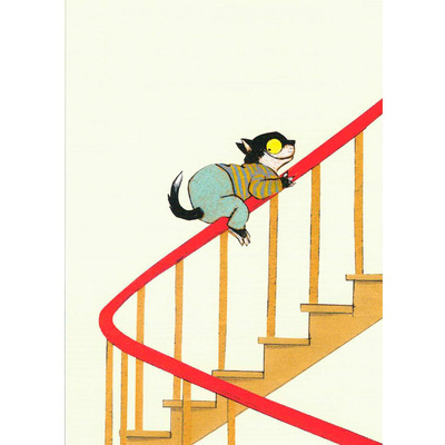 Produktfoto zu Postkarte Rutsche