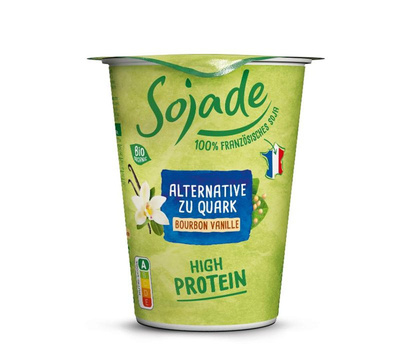 Produktfoto zu Soya Pflanzlicher Quark, Vanille (Sojade) 400g