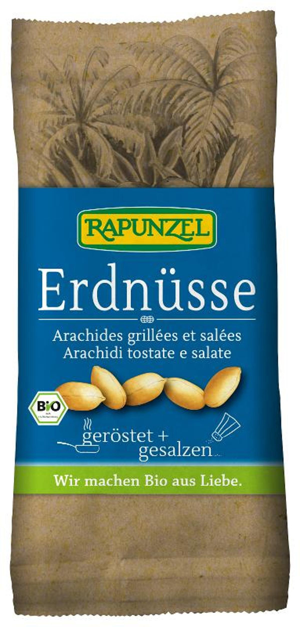 Produktfoto zu Erdnüsse geröstet, gesalzen 75g