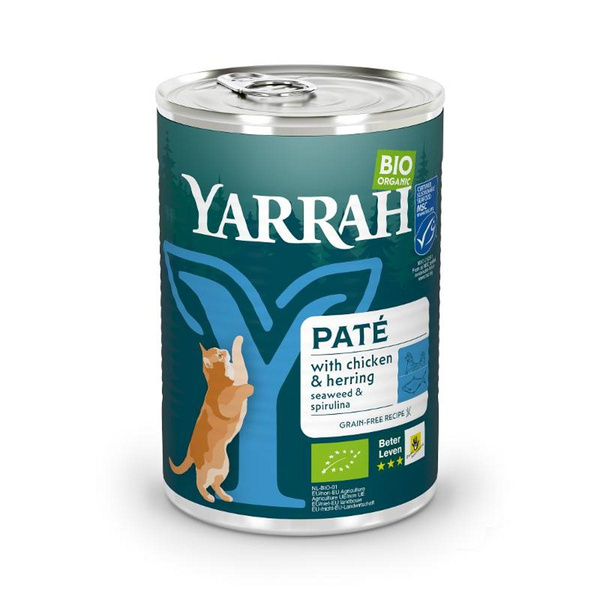 Produktfoto zu Katzenfutter Dose Pastete getreidefrei Fisch 12x400g