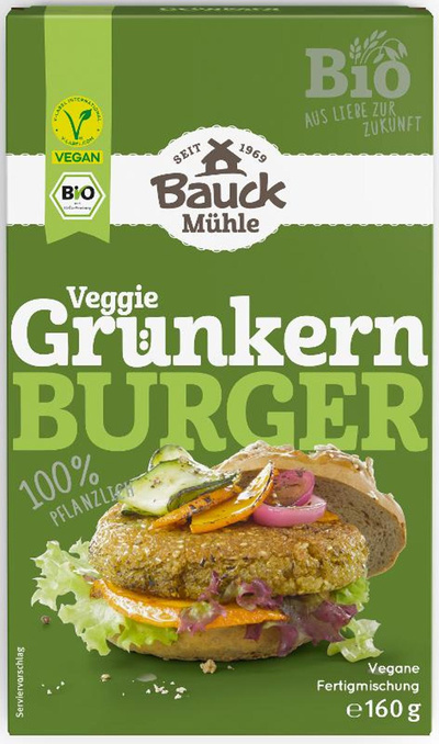 Produktfoto zu Grünkern-Burger (Demeter) vegan 160g