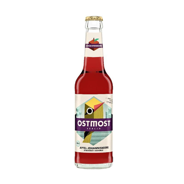 Produktfoto zu Apfel-Johannisbeer Streuobstschorle - Ostmost