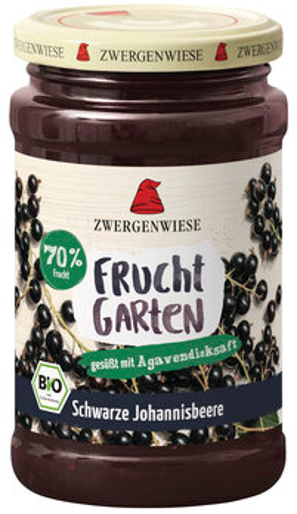 Produktfoto zu FruchtGarten Schwarze Johannisbeere 225g