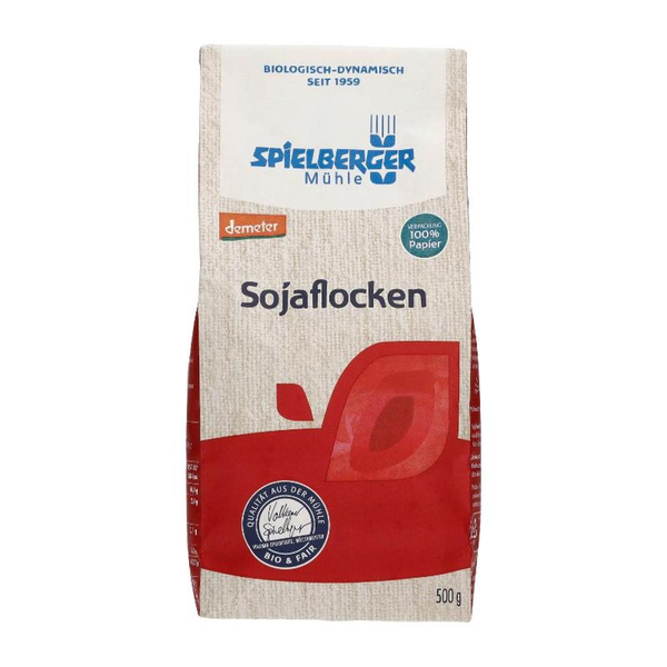 Produktfoto zu Sojaflocken, Demeter 500g
