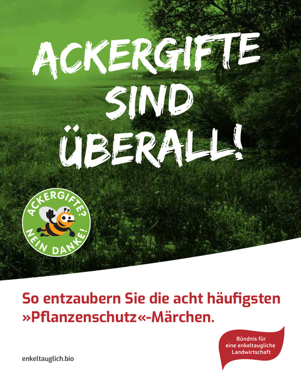 Broschüre zu Ackergifte