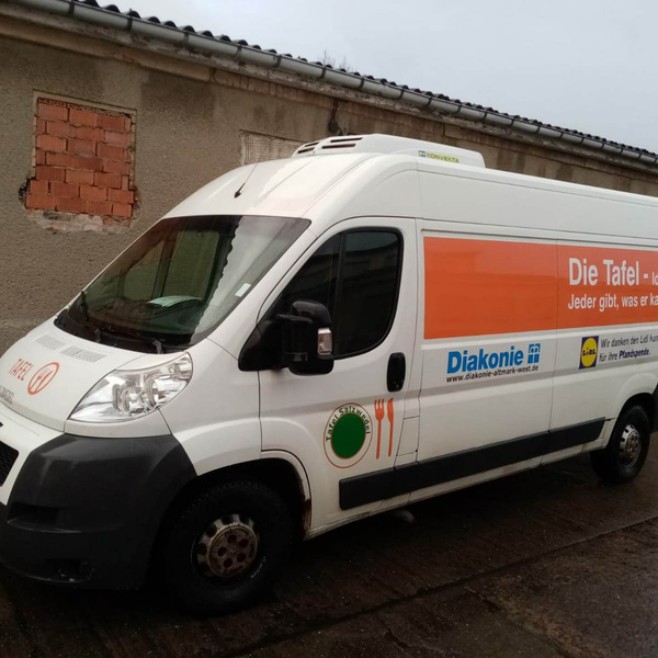 Fahrzeug der Tafel Salzwedel