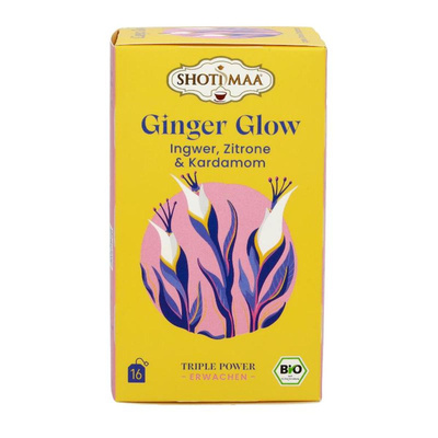 Produktfoto zu Ginger Glow - Ingwer, Zitrone & Kardamom Gewürztee