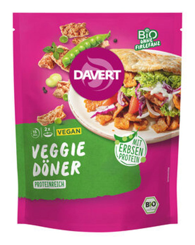 Produktfoto zu Veggie Döner - mit Erbsenprotein