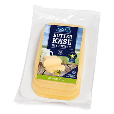 Produktfoto zu b*Butterkäse - Scheiben 150g