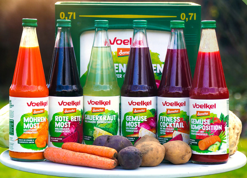 Fastenkasten Gemüsesäfte von Voelkel