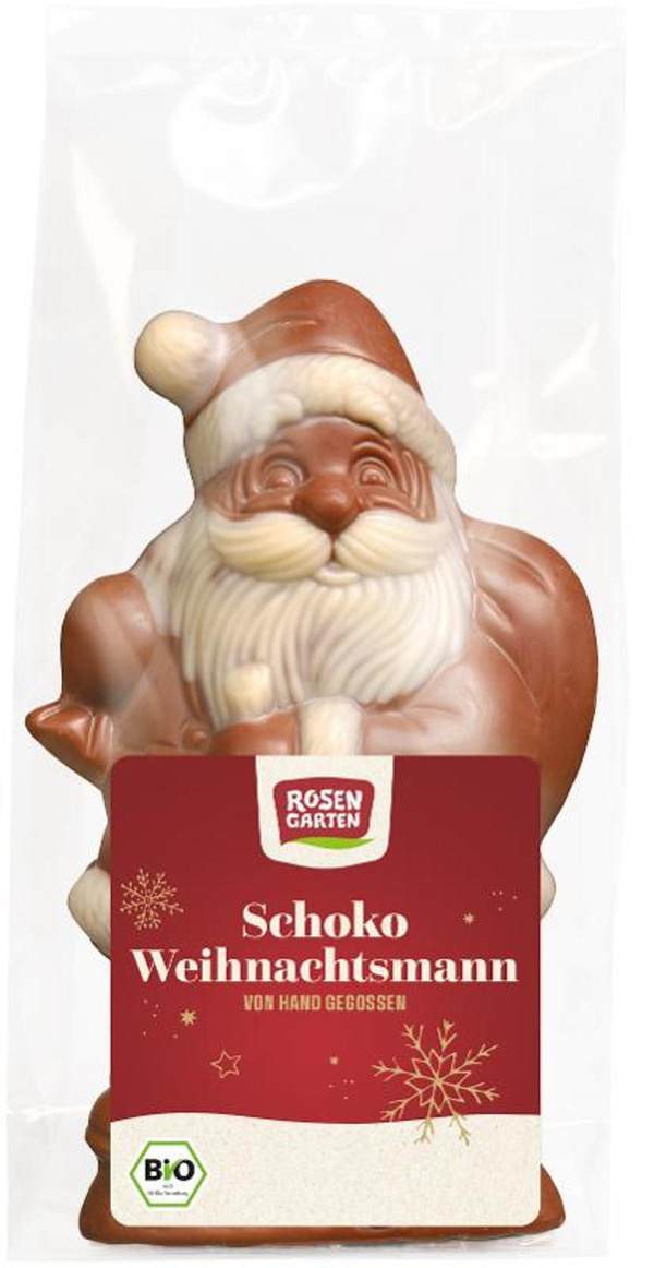 Produktfoto zu Weihnachtsmann Vollmilch geschminkt 80g