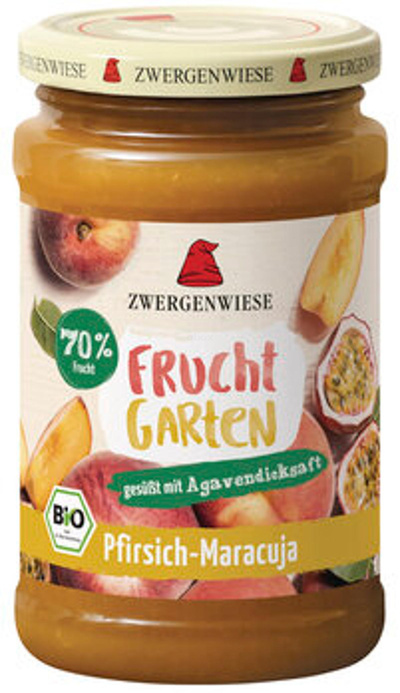 Produktfoto zu FruchtGarten Pfirsich-Maracuja 225g