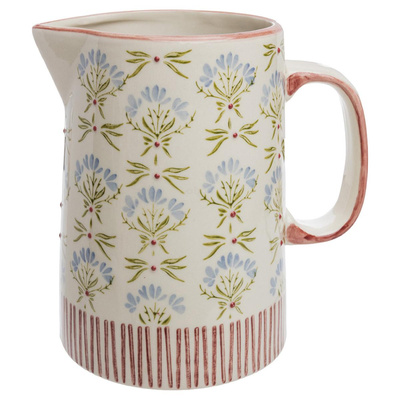 Produktfoto zu Krug floral blau