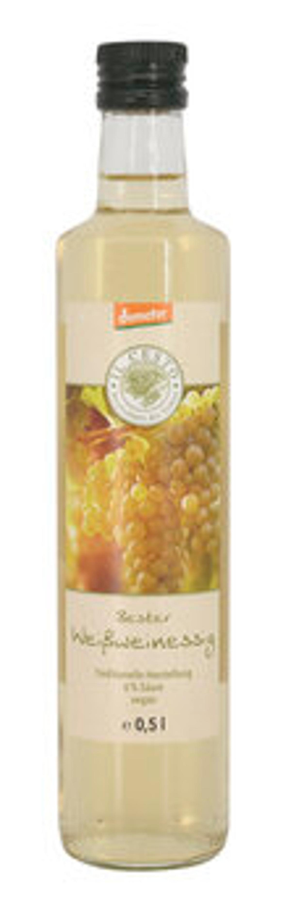 Produktfoto zu Weißweinessig, 6% Säure, Demeter