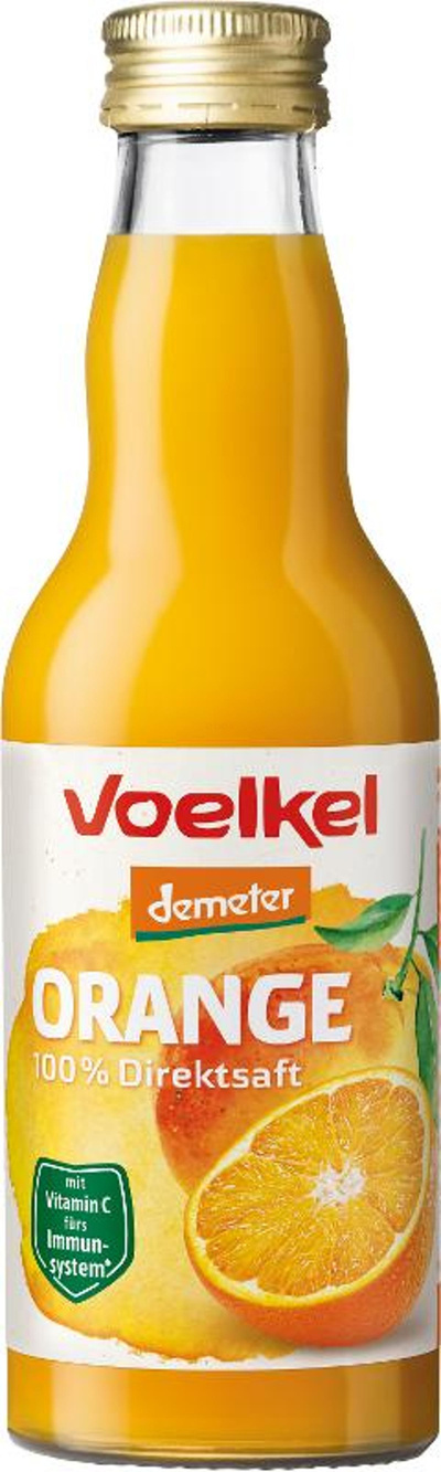 Produktfoto zu Orangensaft, 100% Direktsaft, Demeter