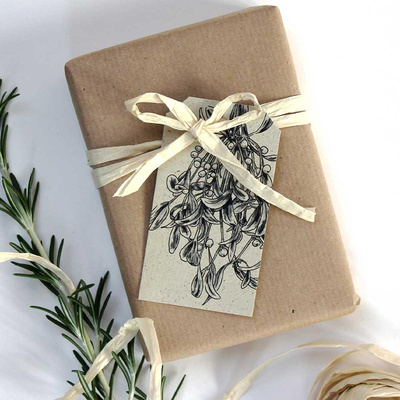 Produktfoto zu Geschenkanhänger Mistelzweig