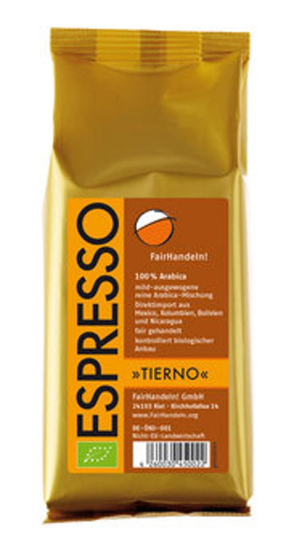 Produktfoto zu Espresso Tierno, gemahlen 200g