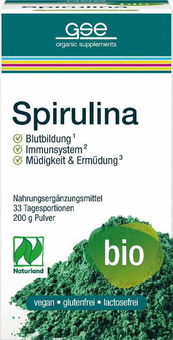 Produktfoto zu Spirulina 200 g Pulver